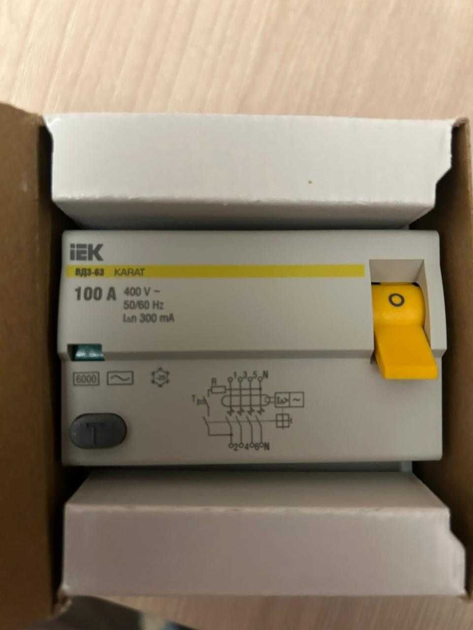 УЗО 100А 300mA iEK