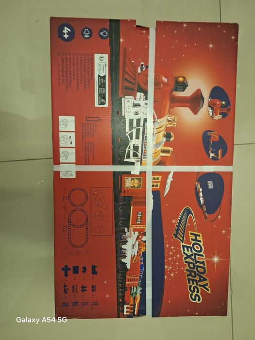 Tren muzical Craciun pe șine/sub Brad