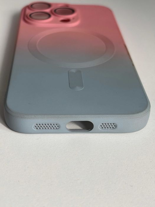 Husa MagSafe iPhone 14 Pro - Rose/Blue