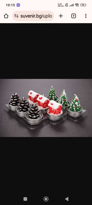 Коледни красоти ръчна изработка