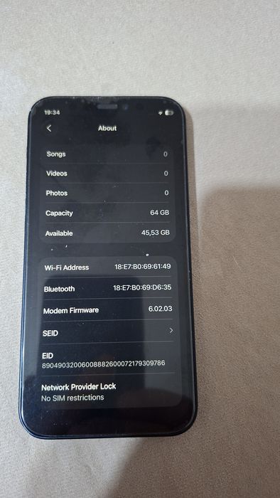 Iphone 12 mini не чете сим картата