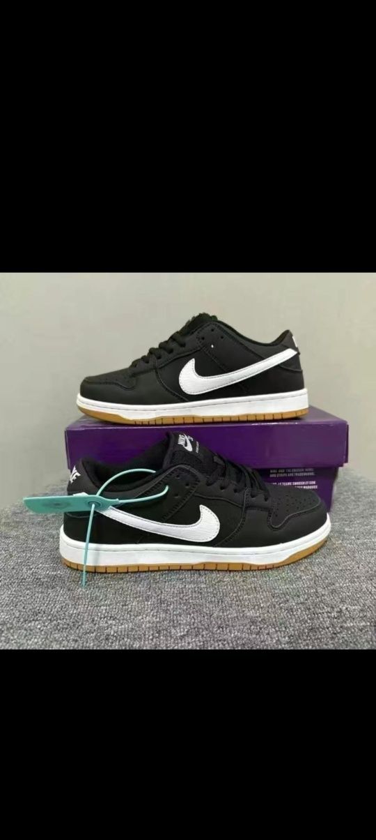 Данки nike чёрные