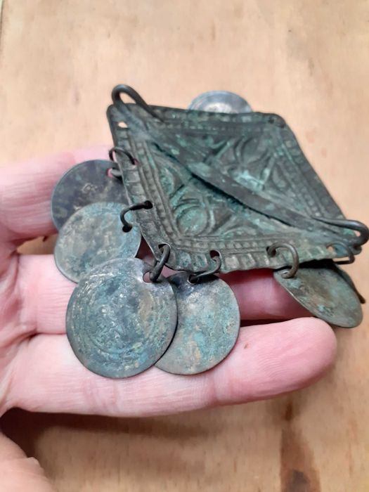 Стар възрожденски накит трепка забодка тепелък