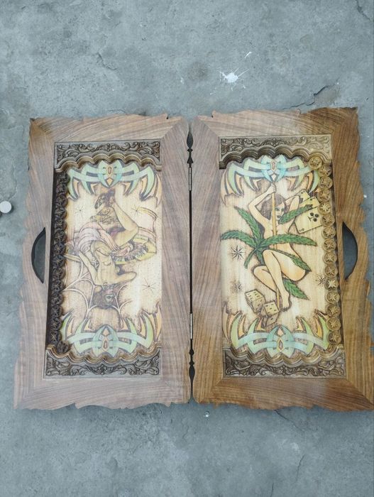 Нарды ручной работы