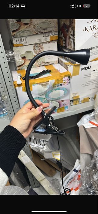 Светильник с зажимом от Икеа