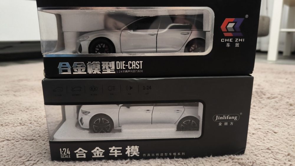Macheta auto Audi RS6, metalica, scara 1:24
