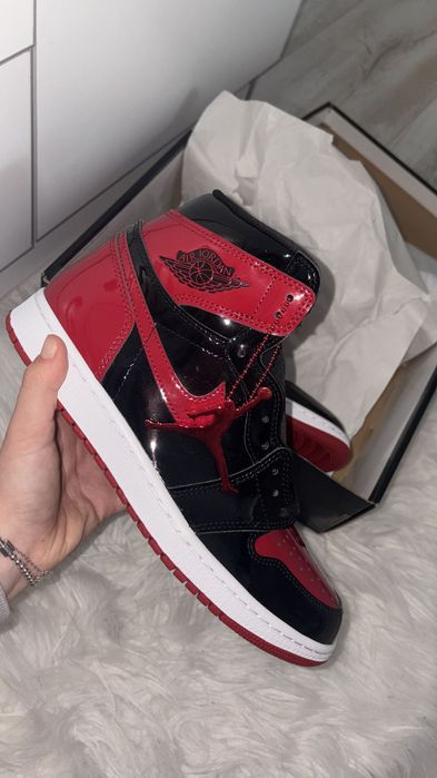 Jordan 1 Patent Bred cu receipt