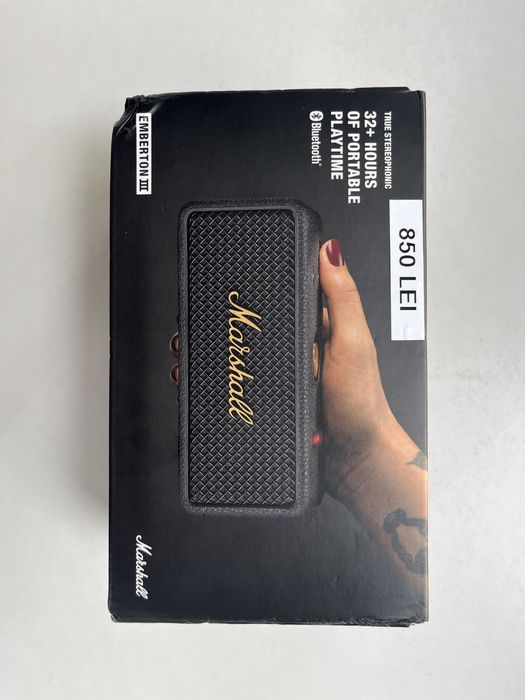 Boxa Marshall Emberton 3 Produs Nou Sigilat