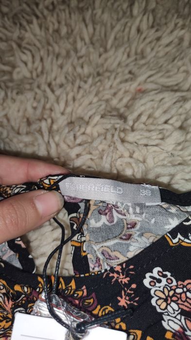 Пролетно-лятна блуза с десен