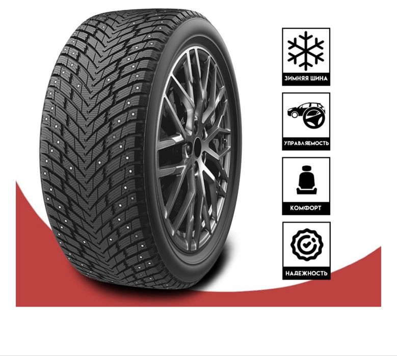 Продам резину Sonix 215/55 R18 95T с шипами