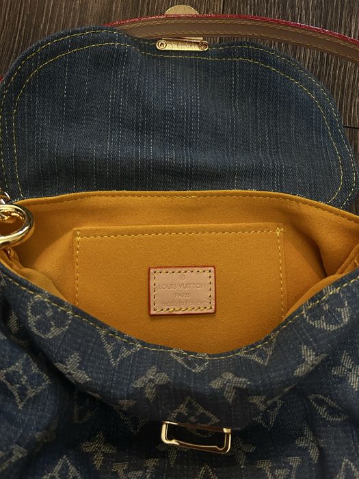 Geanta Louis Vuitton denim