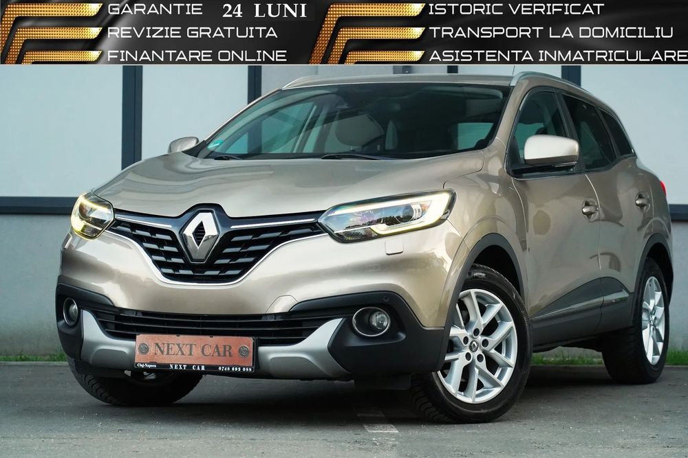 Renault Kadjar GARANTIE 24 LUNI*REVIZIE*115Cp*XMod*Piele*Navi*Led*Line Assist*Led
