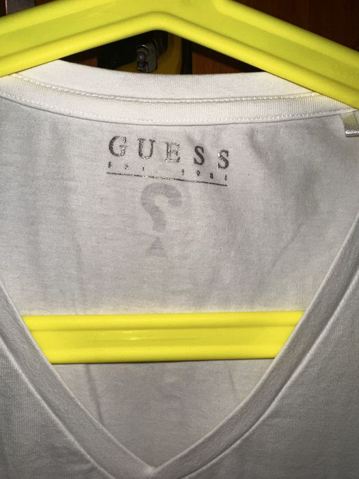 Бяла Тениска Guess