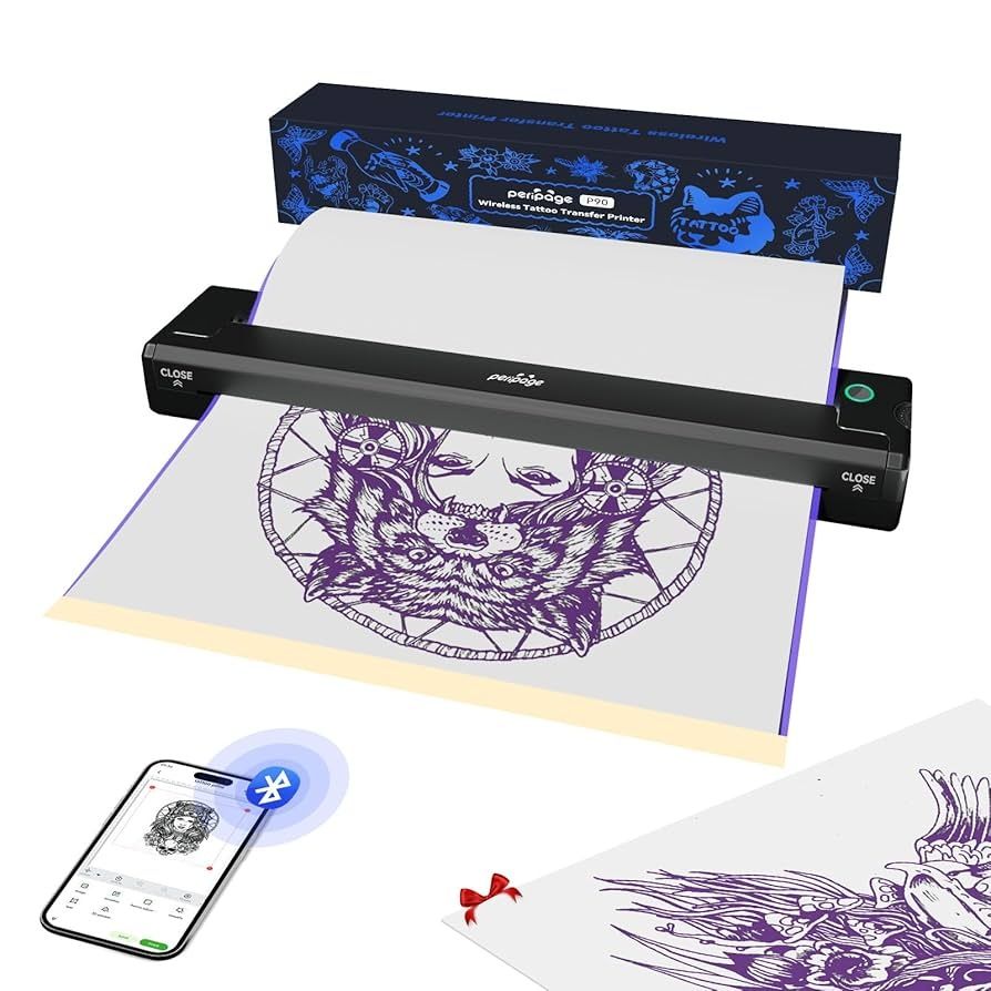 PeriPage P90 Wireless Tattoo Transfer Printer 

Про