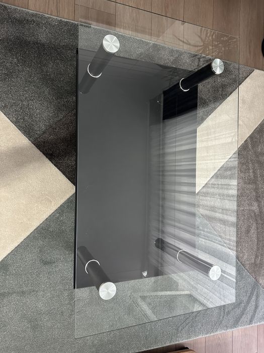 Masa de cafea/living de sticla