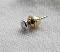 piercing aur 18k cercel cercei cu diamant 0.16ct. cercel stud aur