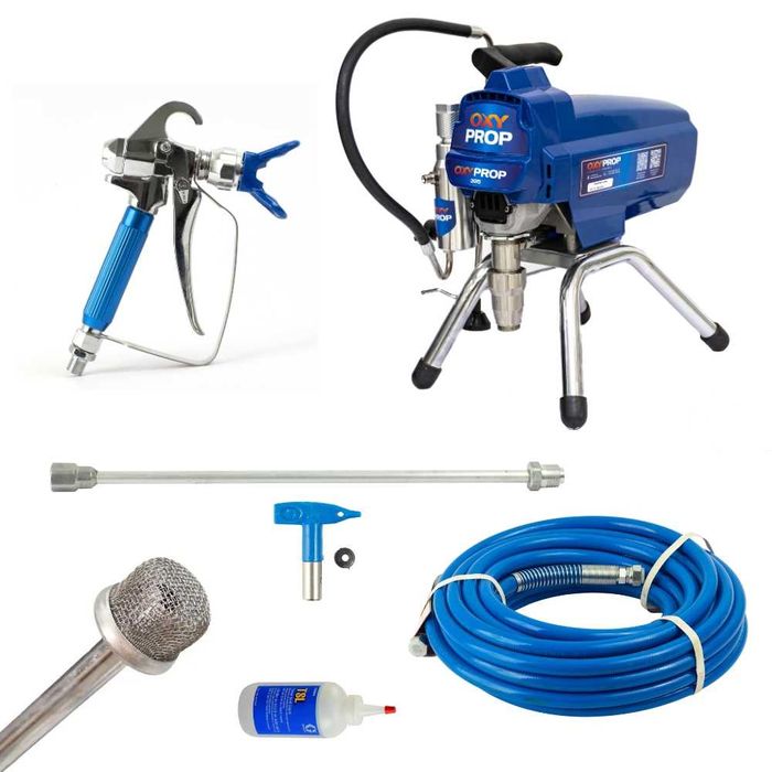 Окрасочный аппарат Oxyprop 395 Краскопульт Безвоздушный 5 лет гарантия