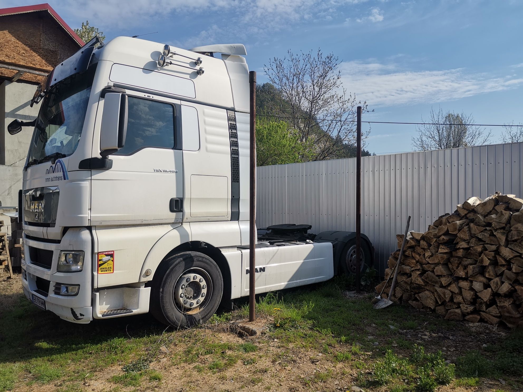 Man tgx kit basculare si 2 rezervoare