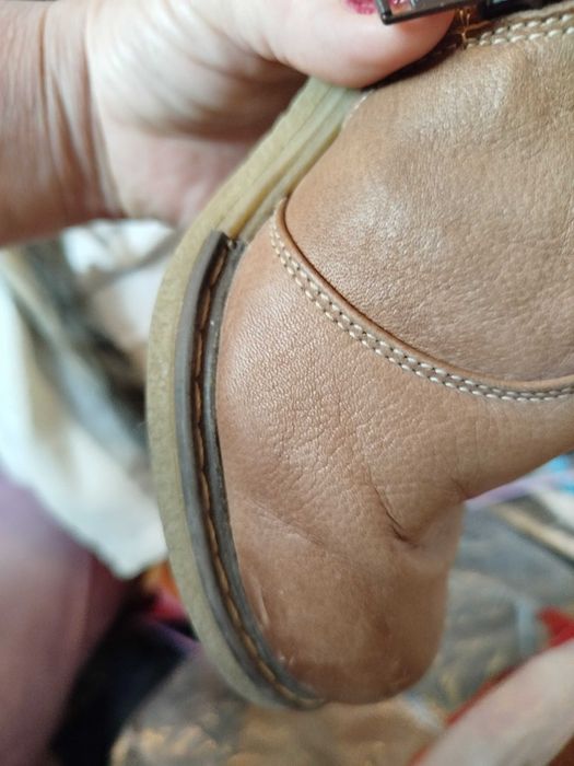 Ghete femei,37, antiderapante și foarte comode, piele naturală