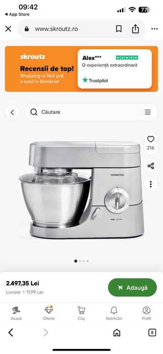 Robot de bucatarie Kenwood KMC570