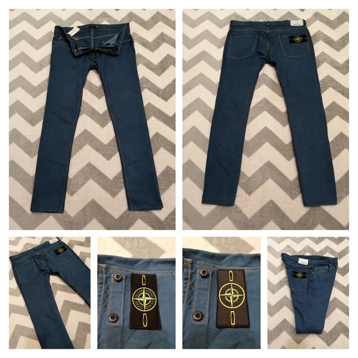 STONE ISLAND jeans BADGE autentici bărbați | 34 | transport GRATUIT‼️