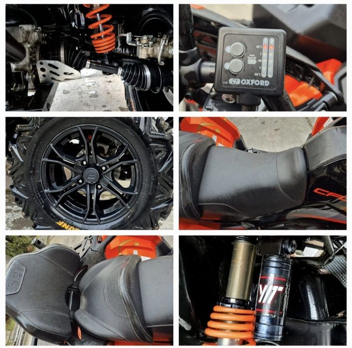 CF MOTO 1000cc EPS Servo EURO 5 numar negru 2022