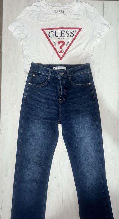 Сини дънки ZARA.