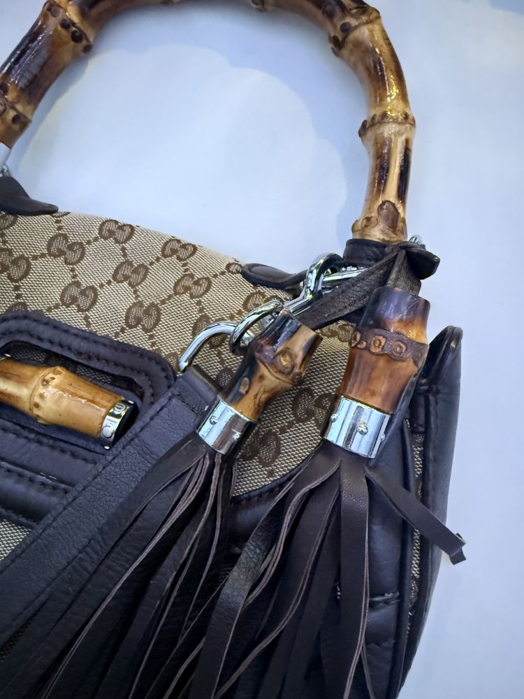 Бамбукова Gucci (Гучи) Чанта 240242