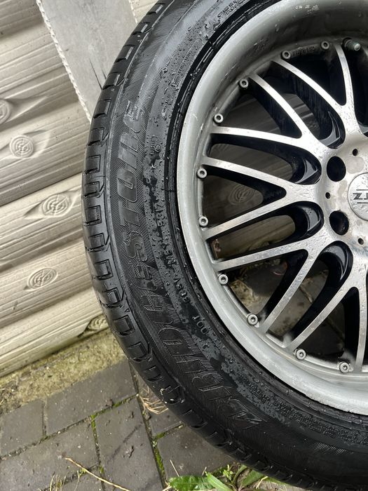 4 Jante aluminiu DOTZ cu anvelope 235/50/R18 vara Brigestone SPAIN