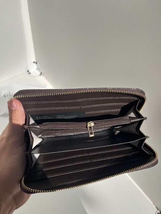 Portofel Guess nou, maro/brown