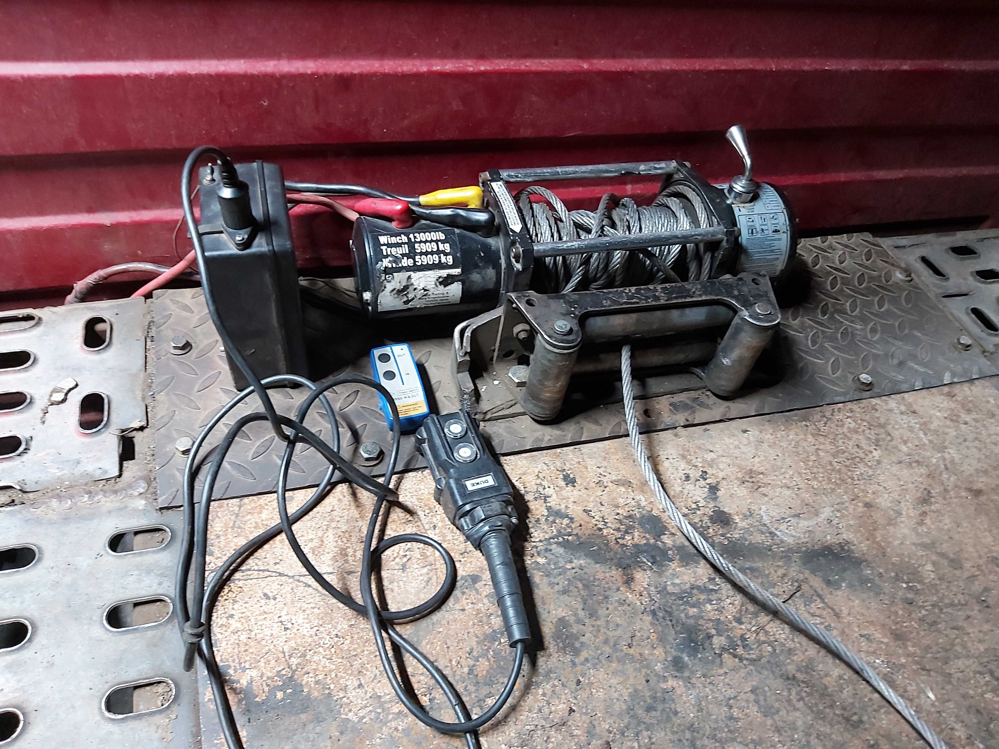 Troliu electric 12v Tragere 6000 kg. Vidaxl Urgent