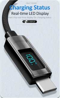 cablu PD USB 66W - 6A si 100W - 5A  fast charging