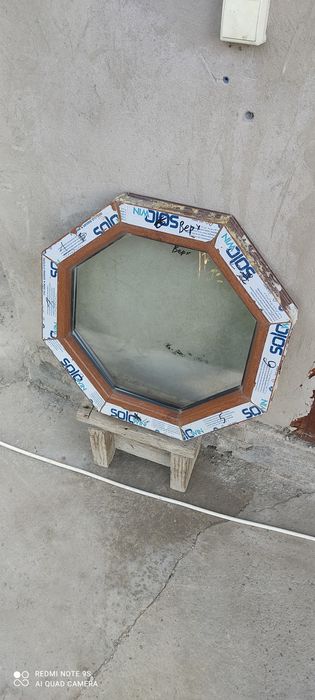 Пластиковое окно глухое