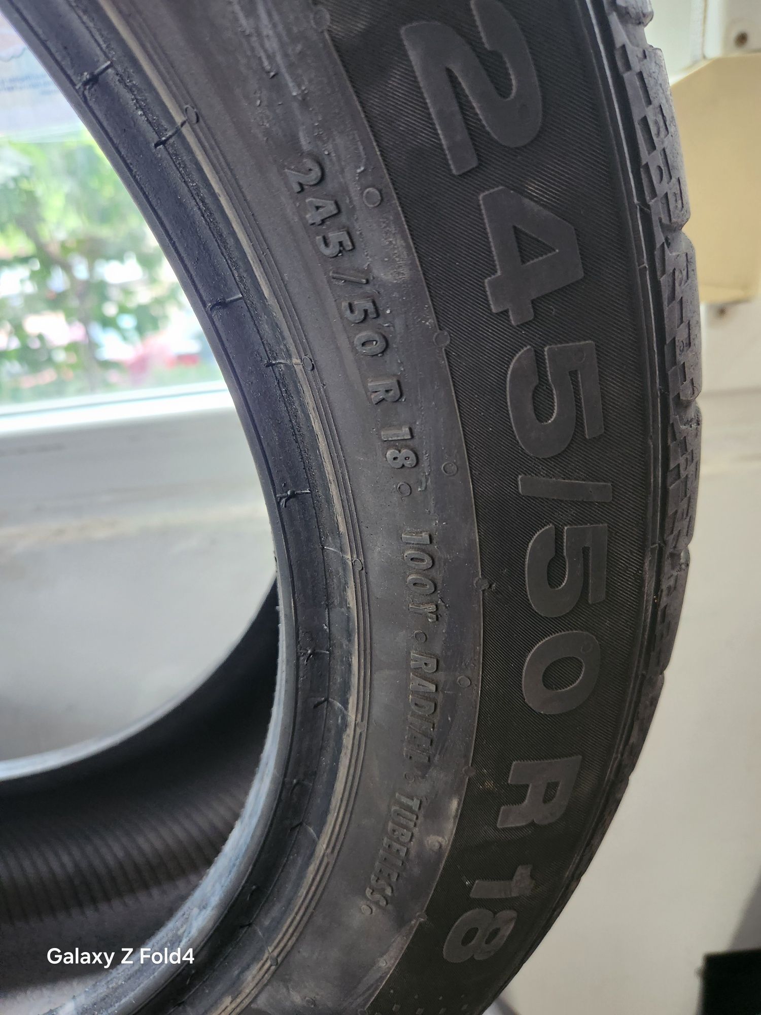 Vand 2 cauciucuri vară runflat ContiSportContaft 3 SSR 245/50/18