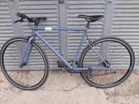 Градски велосипед elops single speed 500, син