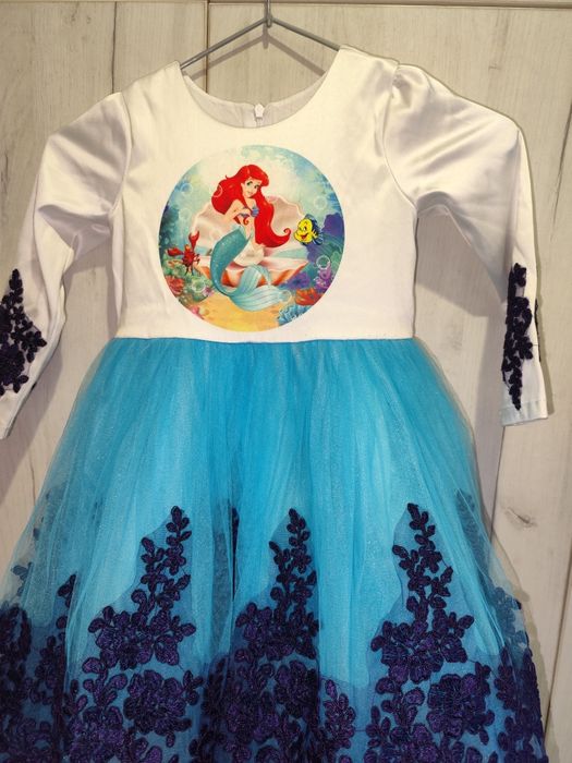 Детска рокля с малката русалка