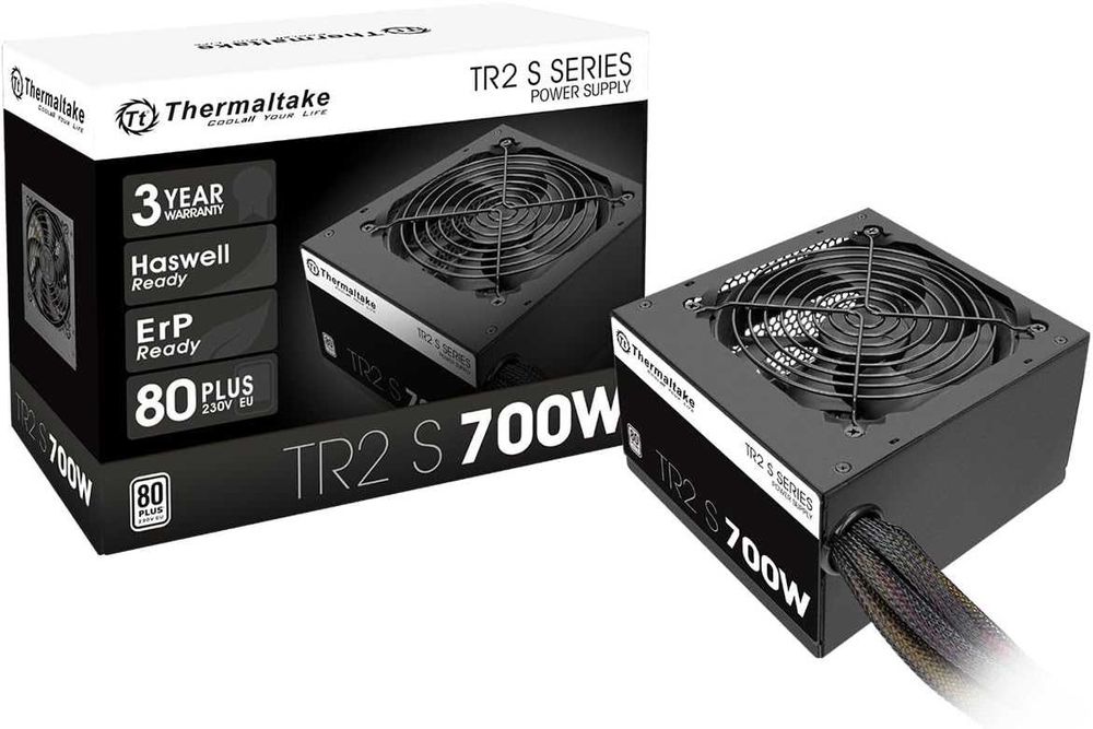 Sursă PC Thermaltake TR2 S, 650W ATX 80Plus resigilată, 2 ani garanție