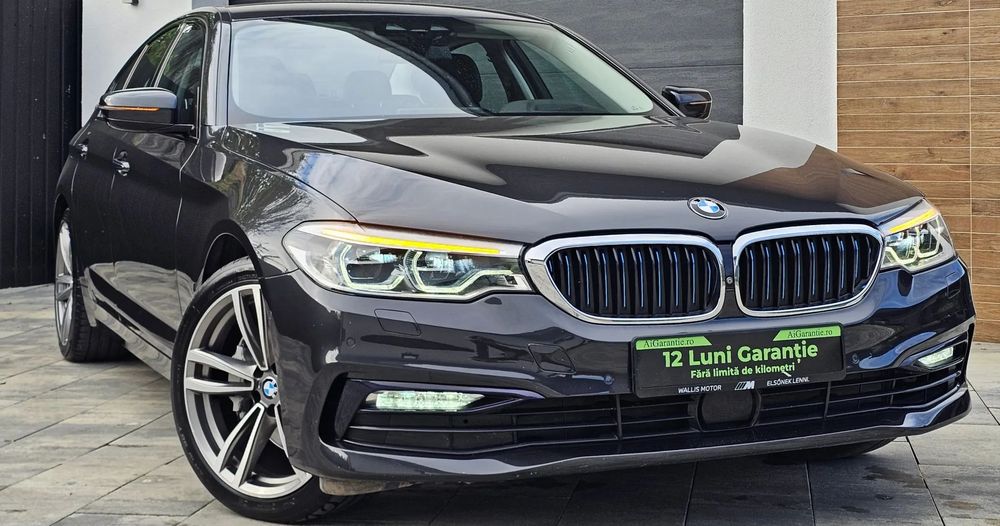BMW Seria 5 ~Sport Line~Head Up~Camera360~Distronic~Led~Plugin~GARANTIE 12 LUNI~