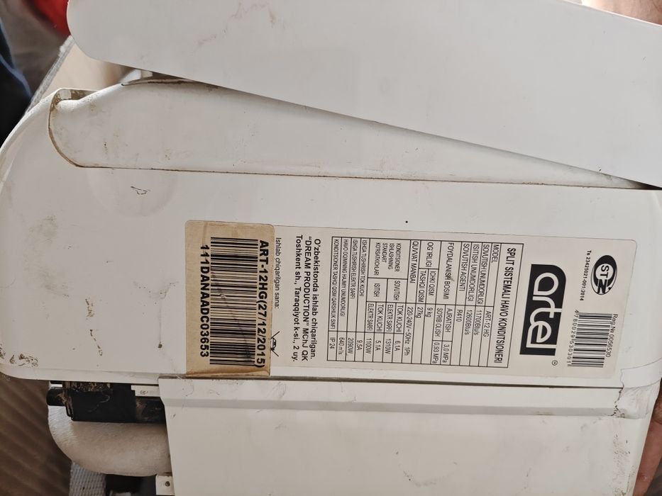 Кондиционер Artel 12talik