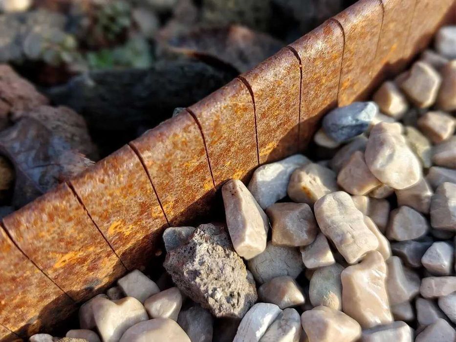 Borduri metalice Galva./Corten- lot variat pentru curte, alei, grădină