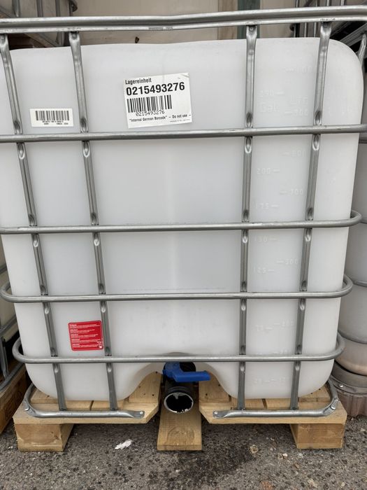 Продавам бидони 1000 литра