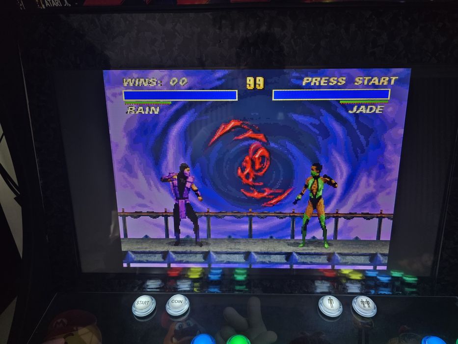 Arcade topbar handmade