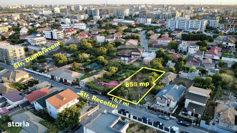 Teren intravilan de vanzare Palazu Mare, Constanta