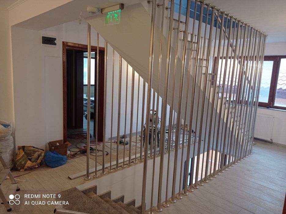 Balustrazi inox și fier forjat