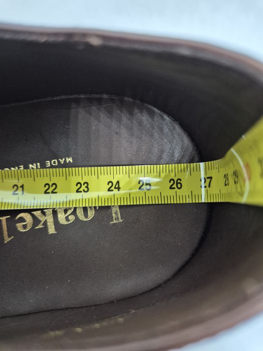 Loake Atkin Plain Toe Derby, Brown, UK6,5/EU40, 1880 Legacy Collection