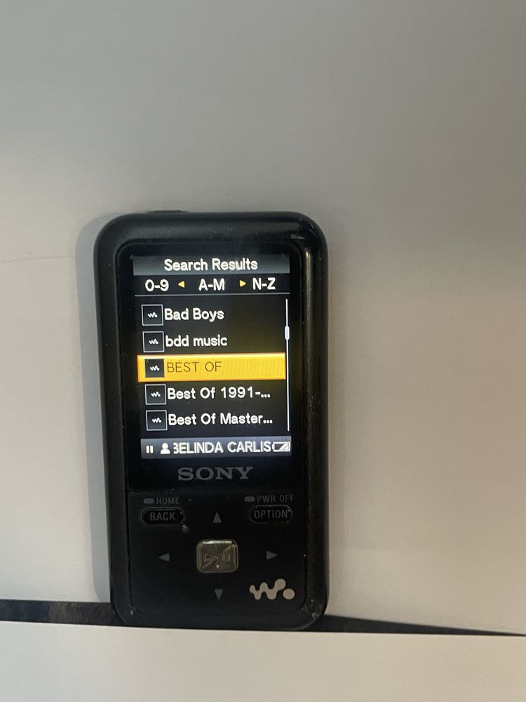 player Sony NWZ-S616F 4GB