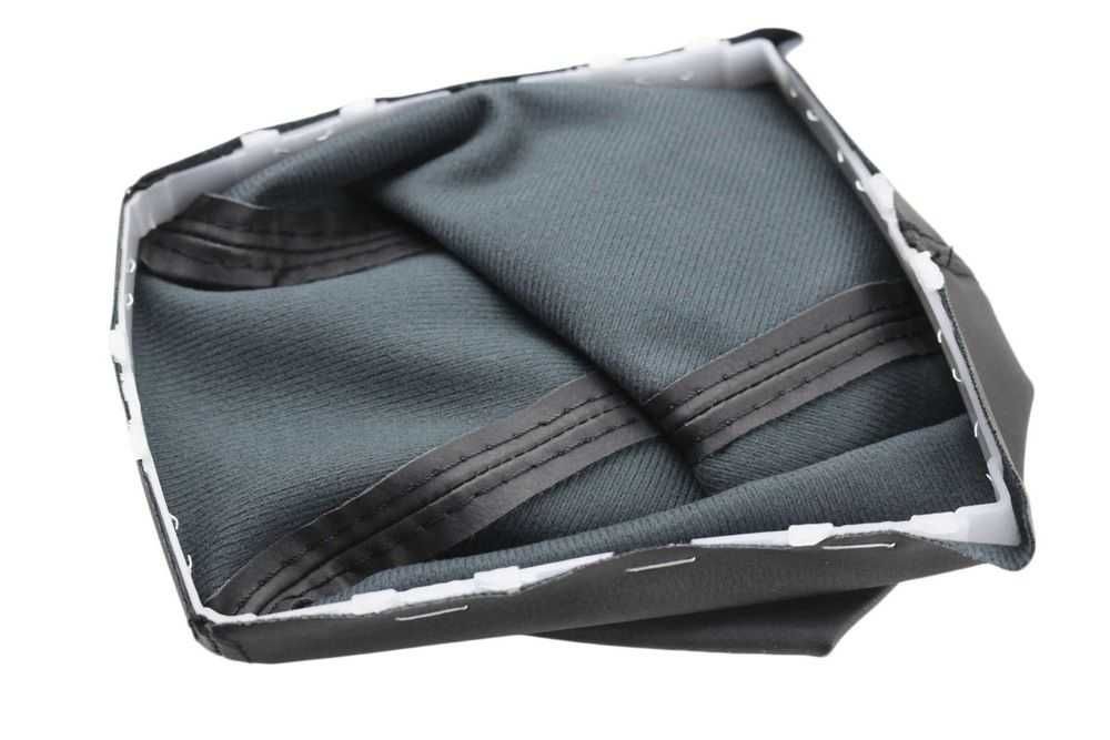 Кожен маншон кожичка за скоростен лост черен Опел Астра Opel Astra H