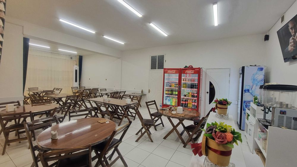 Kafe + Ofis 2 ta noturar bino birga