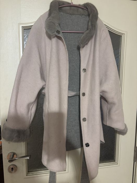 Алпака норка палто