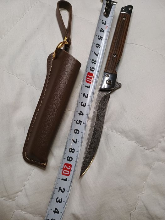 Briceag cu teaca semiautomat vânătoare pescuit drumetii